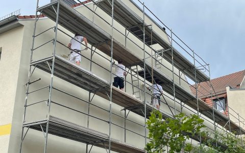 1. Fassadenanstrich - Wohngebäude Finsterwalde