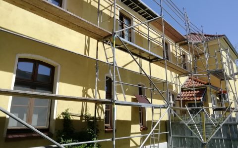 8. Fassadenanstrich - Firmengebäude Torgau